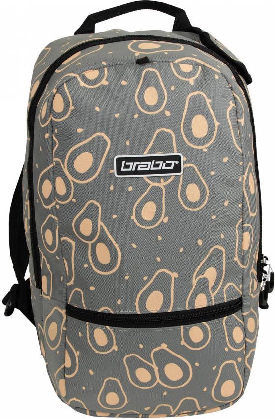 Brabo Bb5320 Backpack Fun Avacado One online kopen